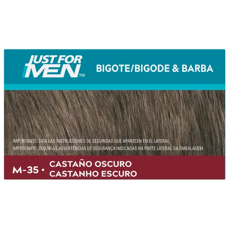 Just For Men Moustache et barbe brun foncé