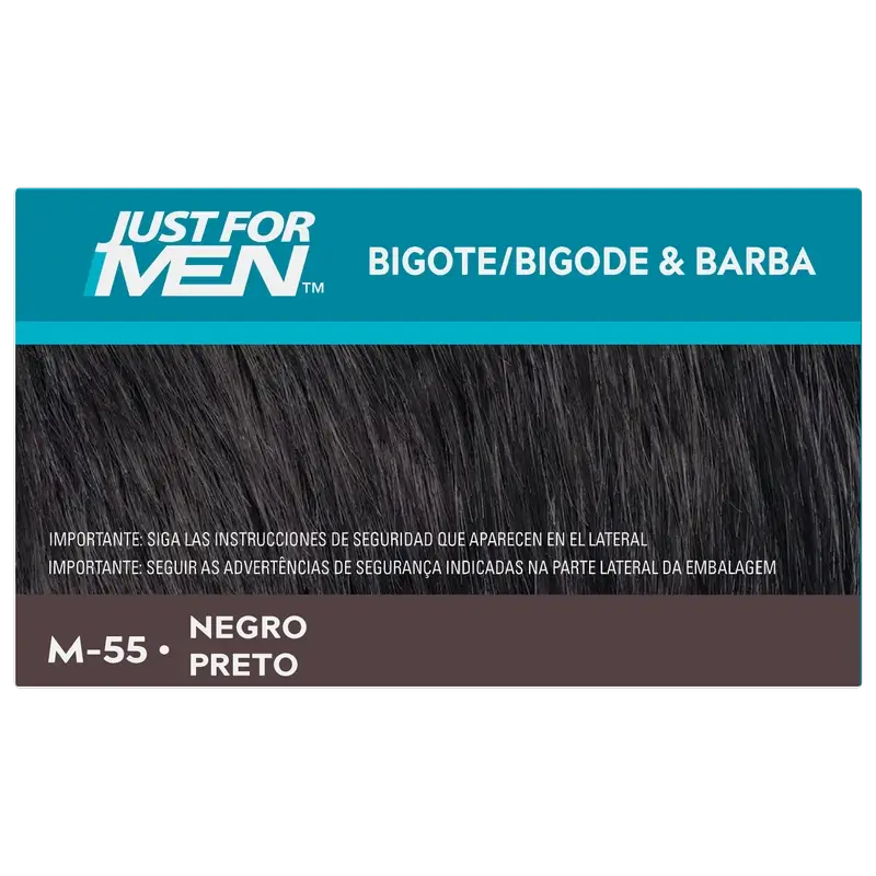 Just For Men Moustache et barbe noires