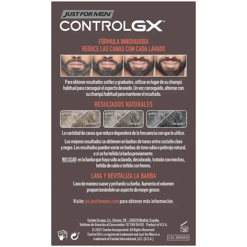Just For Men Control Gx Beard, 118 ml
