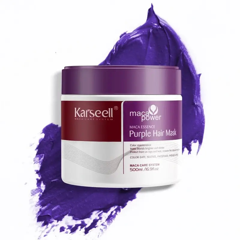 Masque capillaire violet de Karseell, 500 ml