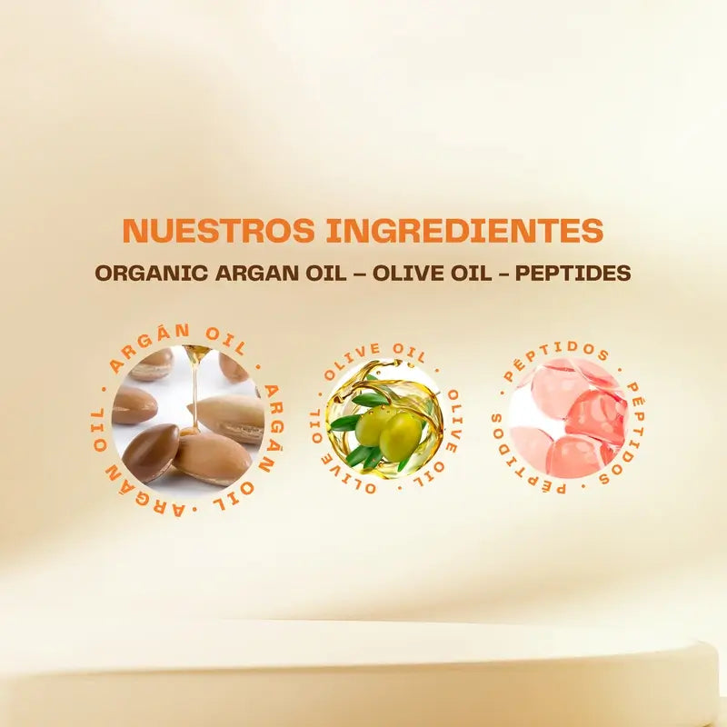 Kativa Argan Olive Peptides Shampooing, 500 ml