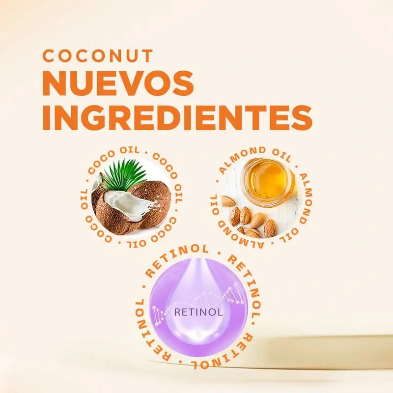 Kativa Shampooing Ret à la noix de coco et à l'amande, 500 ml