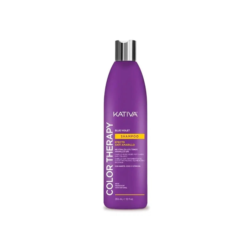 Kativa Color Therapy Shampooing bleu violet, 355 ml