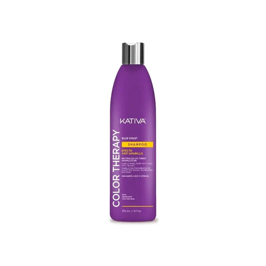 Kativa Color Therapy Shampooing bleu violet, 355 ml
