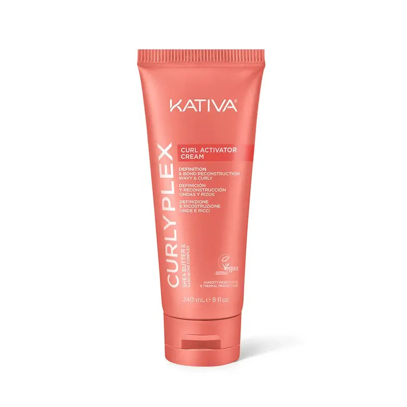 Kativa Curly Plex Crème activatrice de boucles, 240 ml