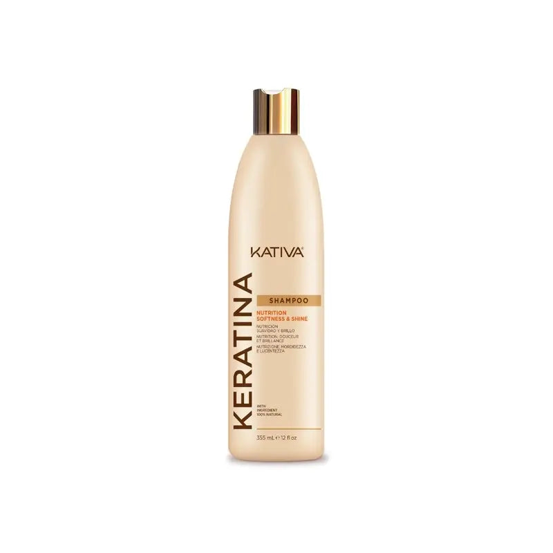 Kativa Keratin Cystein Protein Shampooing, 355 ml