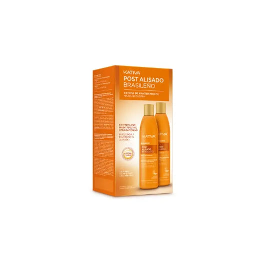 Kativa Post Kit de lissage brésilien, 2 pièces