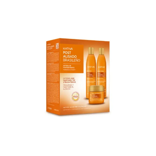 Kit de lissage brésilien Kativa Post, 3 pièces