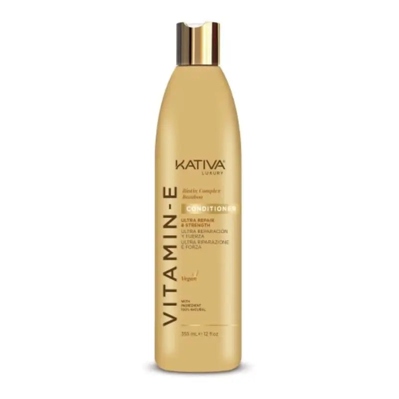 Kativa Vitamin E Biotin Biotin Bambu Conditioner, 355 ml