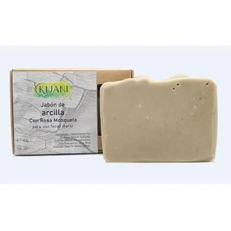 Kijani Clay Bar Soap 80Gr.