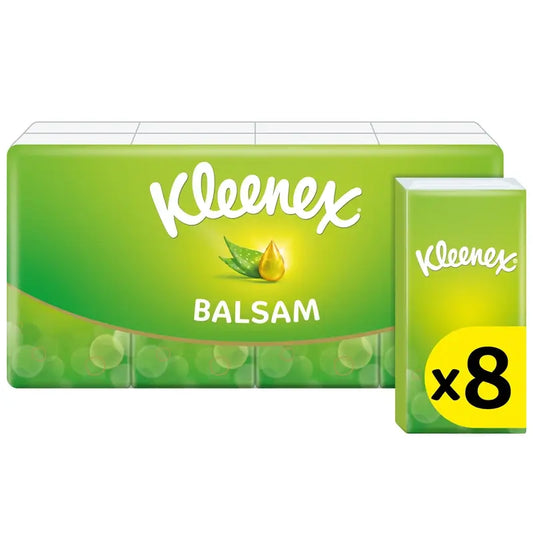 Mouchoirs Kleenex Balsam Pocket , 8 pcs.
