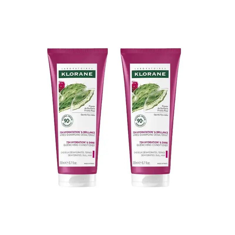Klorane Barbaria Conditionneur à la figue, 2X200 Ml