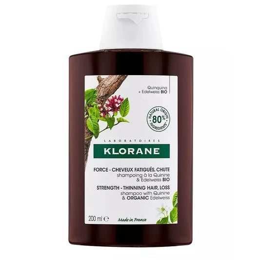 Klorane Shampooing à la quinine et à l'edelweiss 200 ml