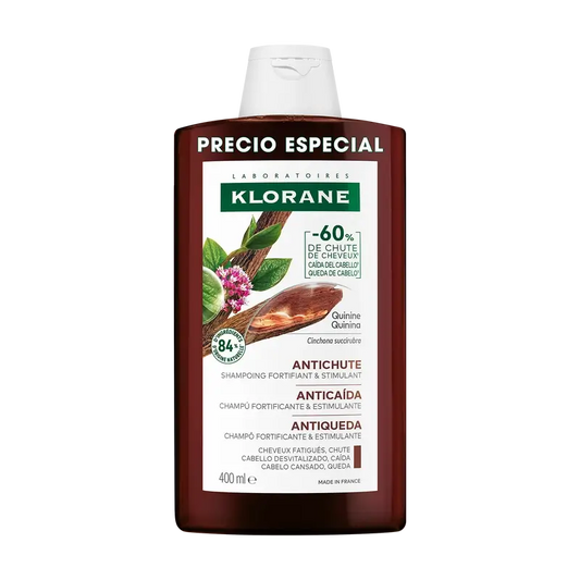 Klorane Shampooing à la quinine et à l'edelweiss 400 ml