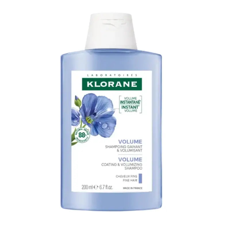 Klorane Shampooing aux fibres de lin 200 ml