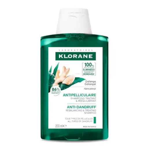Klorane Antipelliculaire Shampooing Rééquilibrant A La Galanga, 200 ml
