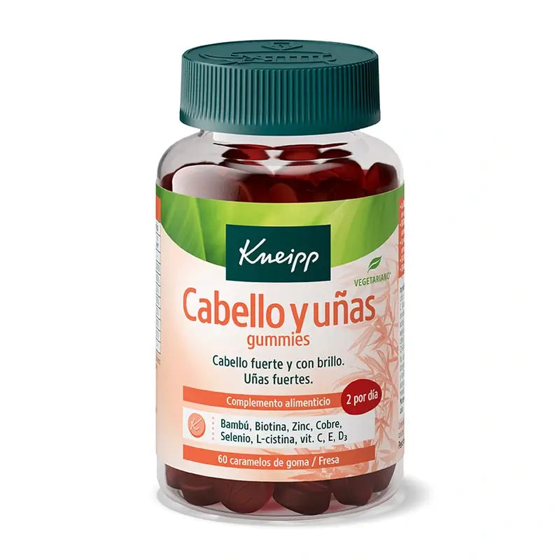 Kneipp Hair & Nails Gummies , 60 unités