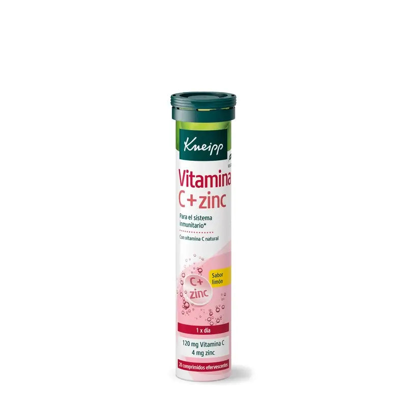 Kneipp Vitamine C + Zinc , 20 gélules