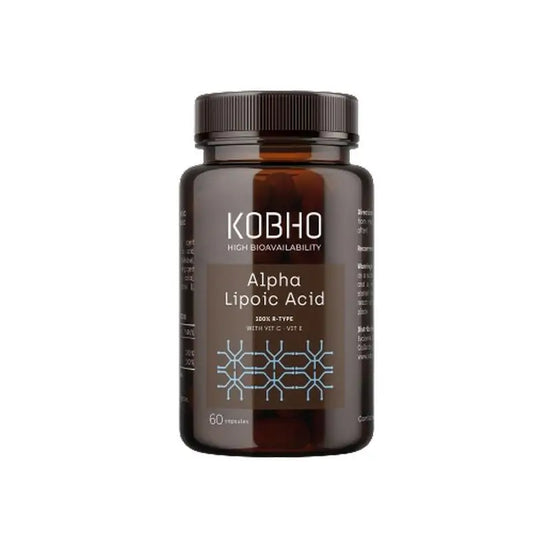 Kobho Labs Supplément d'acide alpha-lipoïque, 60 gélules