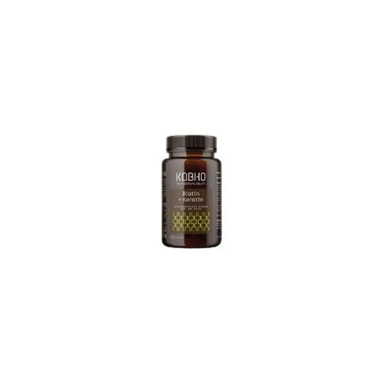 Kobho Labs Supplément Biotine + Kératine, 60 gélules