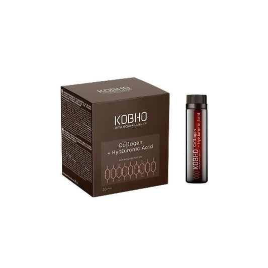 Kobho Labs Collagen + Hyaluronic Acid Supplement, 20 flacons