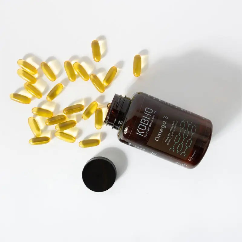 Kobho Labs Supplément oméga-3, 60 capsules