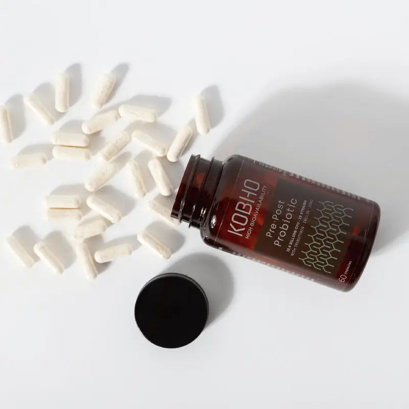 Kobho Labs Pre-Post Probiotic Supplement, 60 gélules
