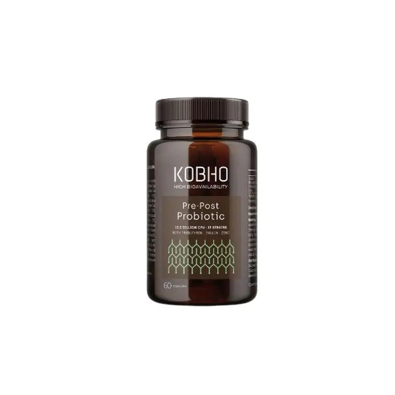 Kobho Labs Pre-Post Probiotic Supplement, 60 gélules