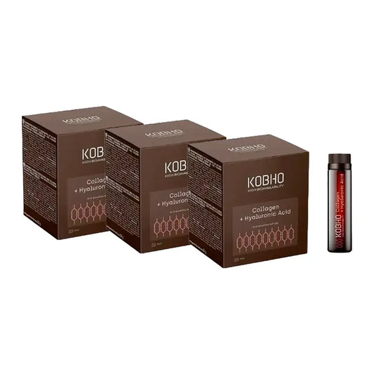 Kobho Labs Triplo Collagen + Hyaluronic Acid Supplement, 20 flacons