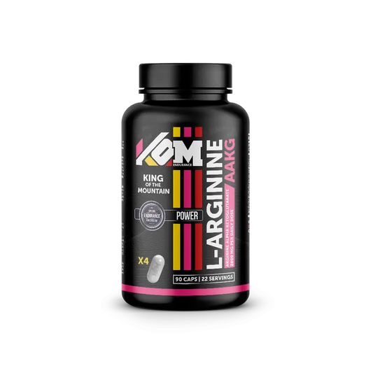 Kom Endurance Acides aminés Nutrition sportive, flacon de 90 gélules d'AAKG