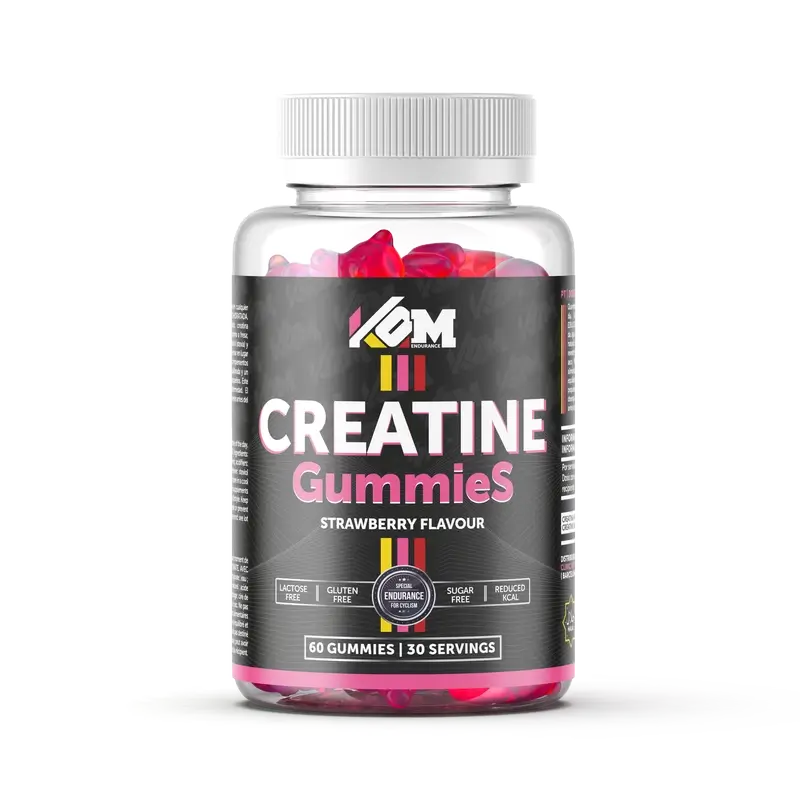 Kom Endurance Creatine Sports Nutrition, 60 gommes de créatine goût fraise