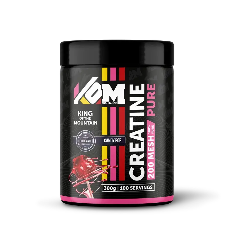 Kom Endurance Creatine Sports Nutrition, 300g, pot de crétinine au goût de sucette
