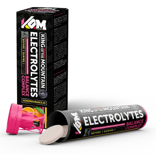 Kom Endurance Hydratation Sports Nutrition , tube de 20 comprimés effervescents à l'orange