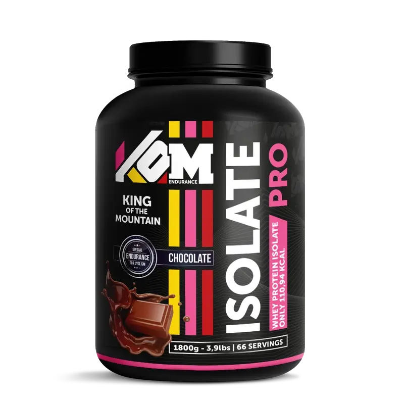 Kom Endurance Protein Sports Nutrition, 1,8kg d'isolat de protéine au goût de chocolat en boîte