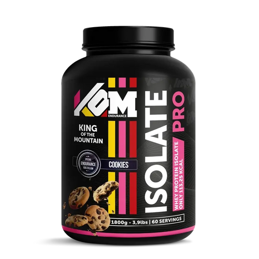 Kom Endurance Proteins Sports Nutrition, 1,8kg boîte d'isolat de protéine 1,8kg goût biscuits