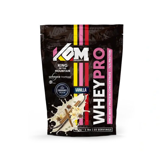 Kom Endurance Proteins Sports Nutrition, sachet de protéines de lactosérum 453 g vanille