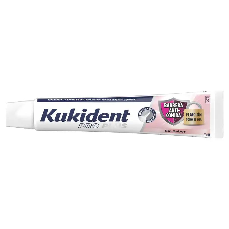 Kukident Pro Plus Barrière anti-acariens sans goût, 40 Gr