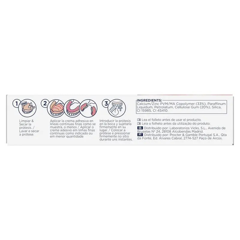 Kukident Pro Plus Barrière anti-acariens sans goût, 40 Gr