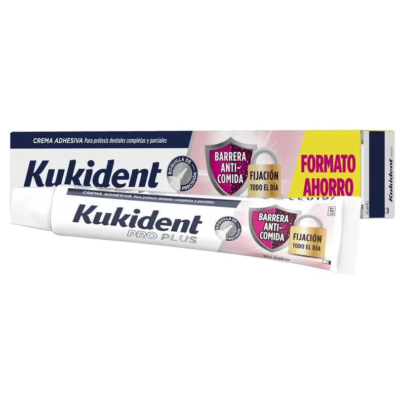 Kukident Pro Plus Barrière anti-acariens sans goût, 57 Gr