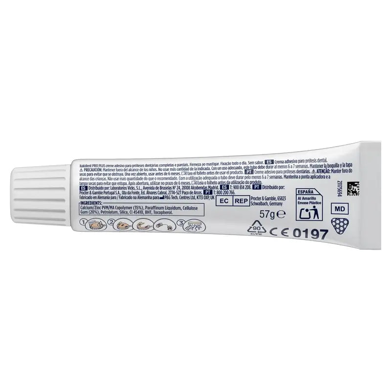 Kukident Triplo Pro Plus Fermeté à la mastication, 3 X 57 Gr