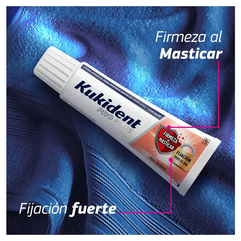 Kukident Triplo Pro Plus Fermeté à la mastication, 3 X 57 Gr