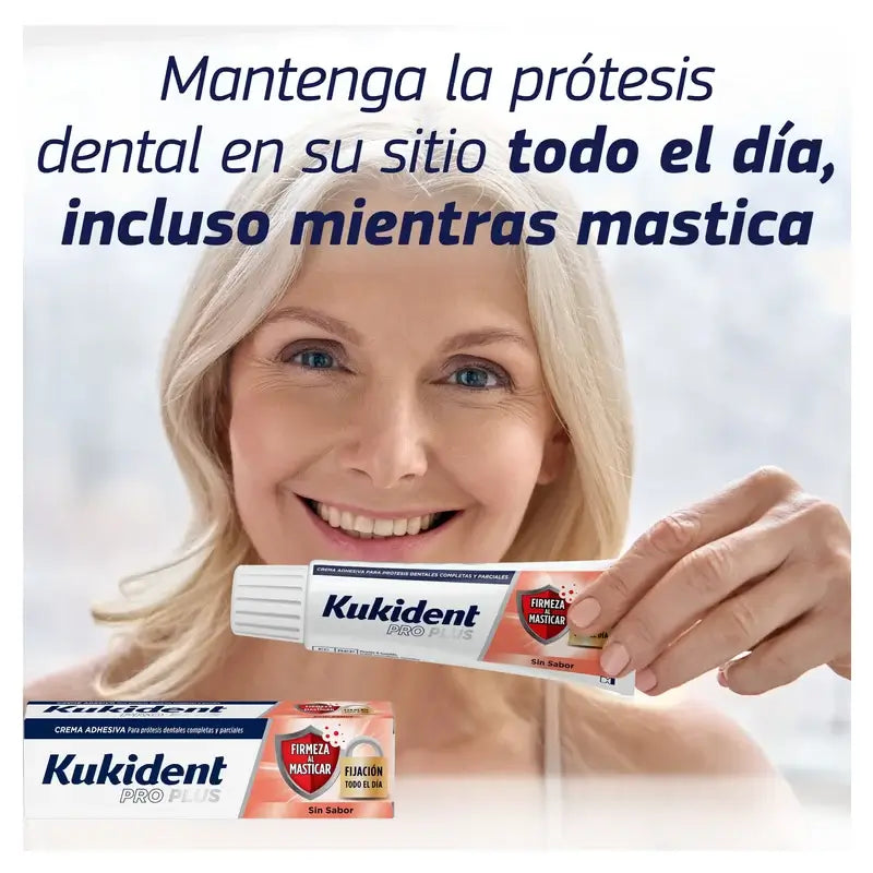 Kukident Triplo Pro Plus Fermeté à la mastication, 3 X 57 Gr