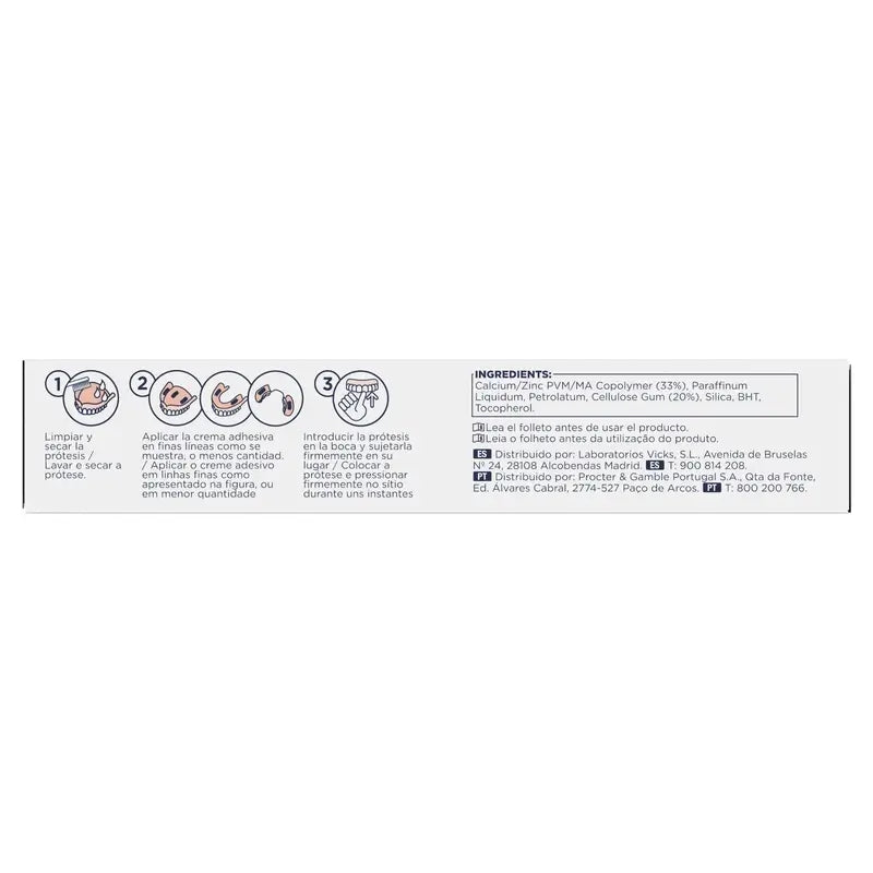 Kukident Triplo Pro Crème adhésive complète pour prothèses dentaires, neutre 3 x 70 Gr