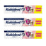 Kukident Triplo Pro Plus Barrière anti-acariens sans goût, 3 X 57 Gr
