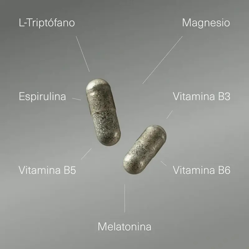 Aldous Labs L-Tryptophane Premium Mélatonine 1,78 mg Magnésium, 200 gélules végétales