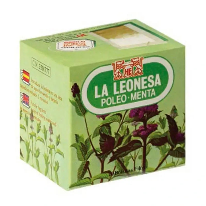 La Leonesa Pennyroyal Mint, 10 infusions pyramidales