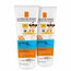 La Roche-Posay Anthelios Dermo-Pédiatrie Lait Hydratant SPF 50+ Crème solaire pour enfants Pack 2 x 250 ml