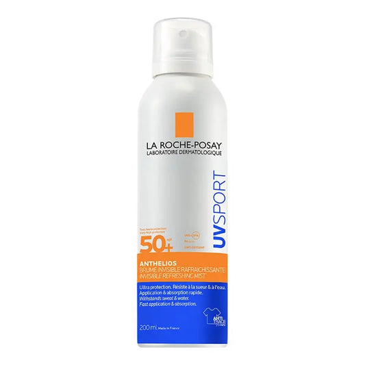La Roche Posay Anthelios Uv Sport Invisible Brume rafraîchissante Spf50+ , 200 ml