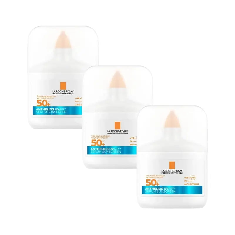 La Roche Posay Anthelios Uvair Sun Serum Spf50+ , 3X50 Ml