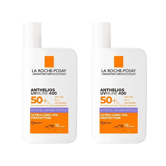 La Roche Posay Uvmune 400 Fluide anti-imperfections Spf50+ , 2X50 Ml